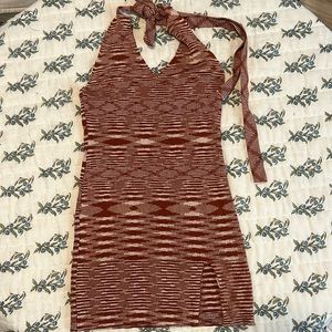 Halter Mini Dress
